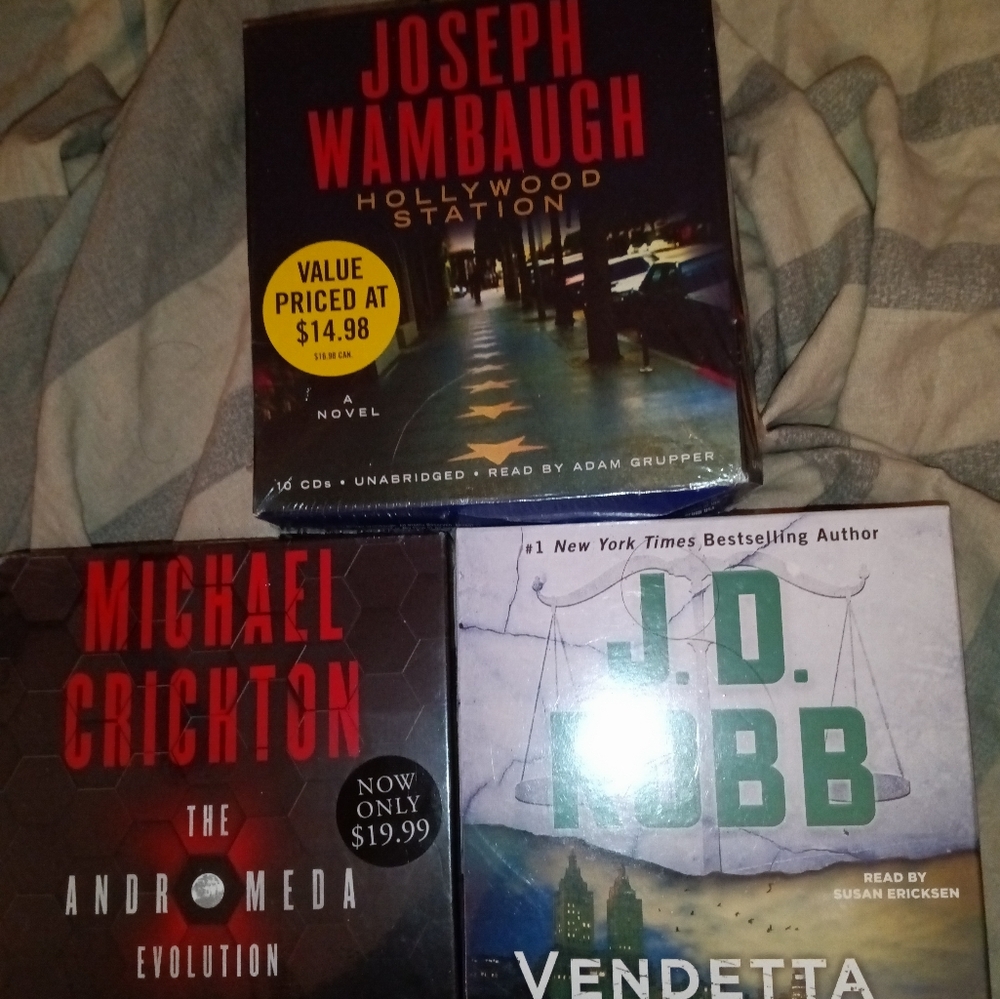 3 New Books on Tape